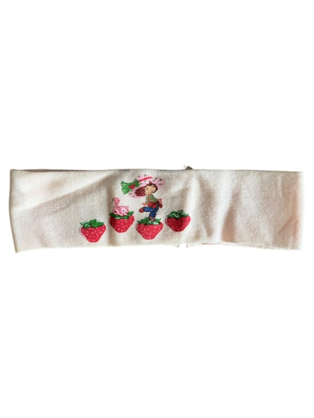 Rare Vintage Y2K Strawberry Shortcake Girls Fabric Headband